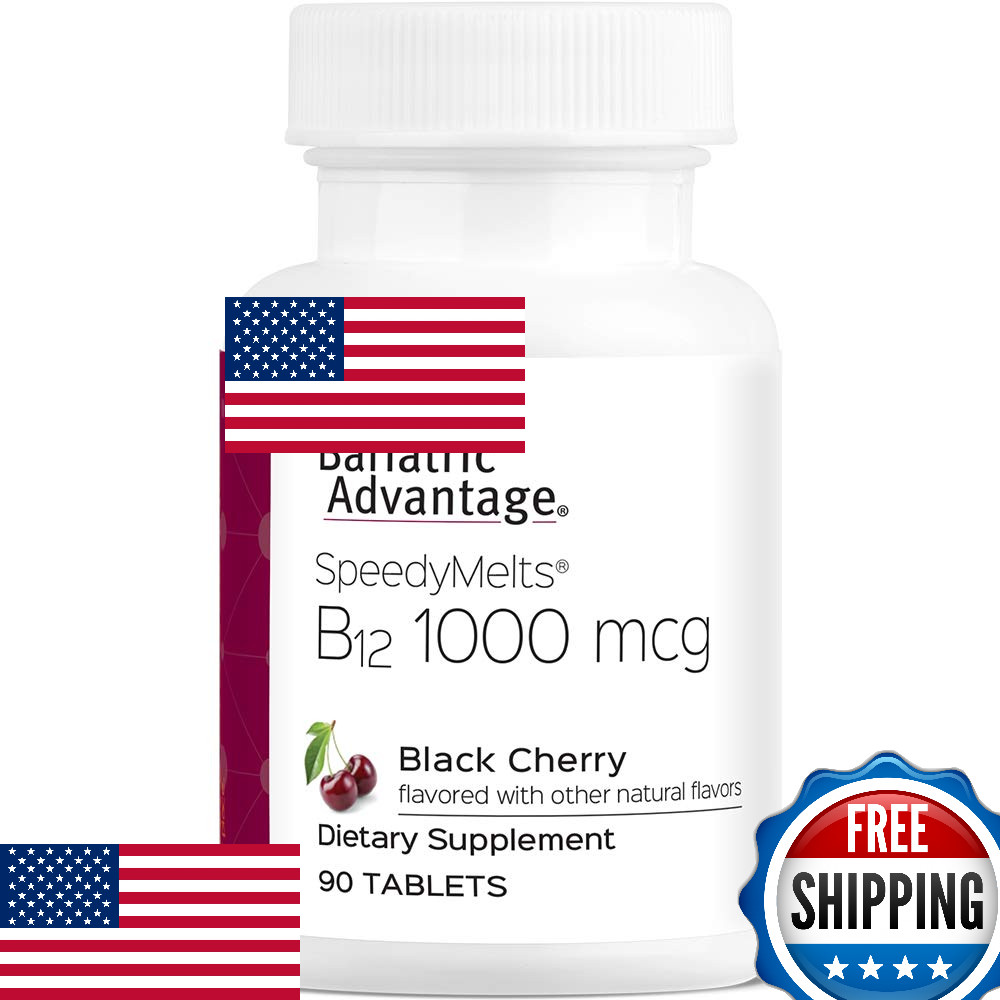 Bariatric Advantage B-12 Speedy Melts Vitamin B12 1000 mcg Supplement Fast Melti