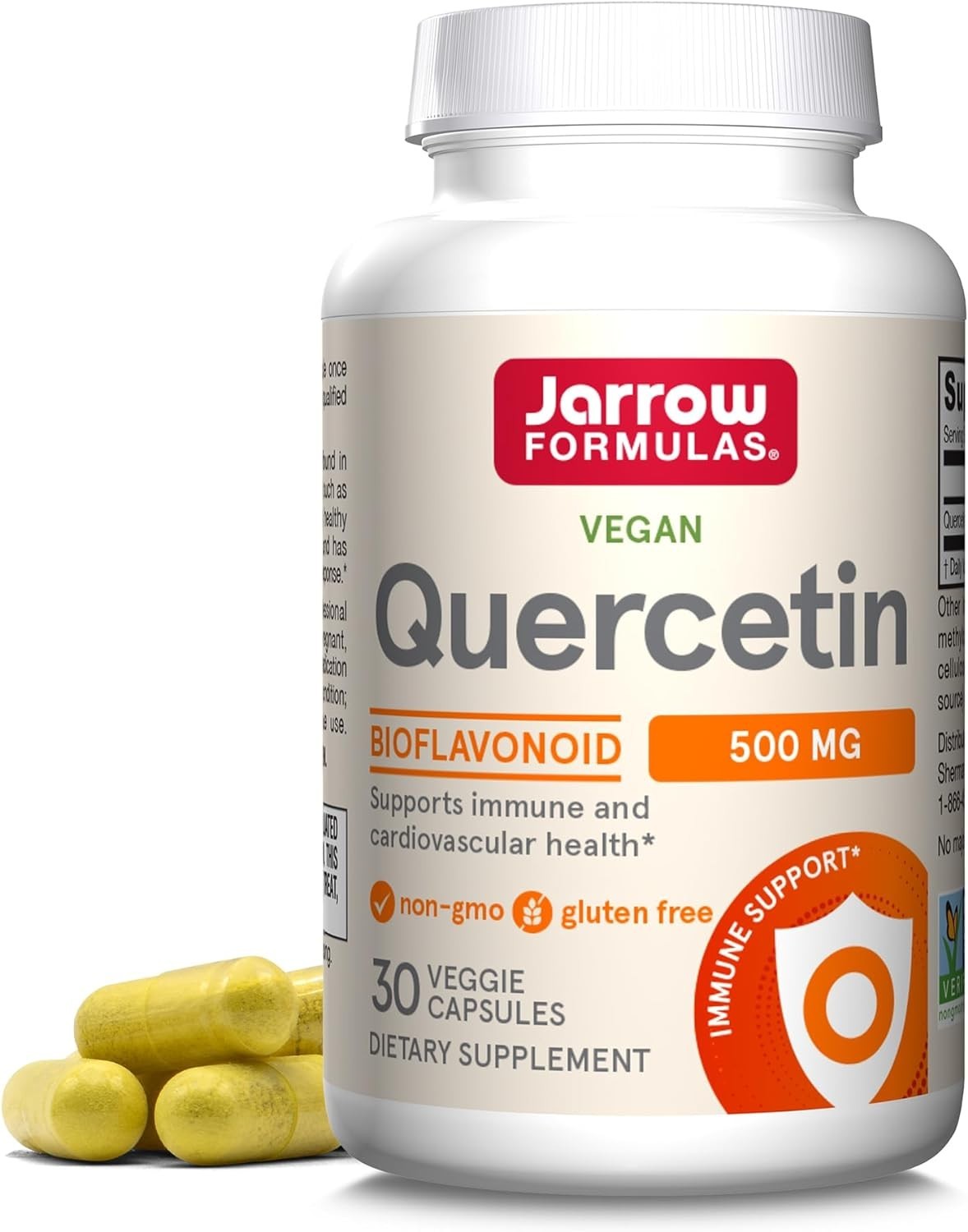 Jarrow Formulas Quercetin 500mg Capsules – 100 Capsules *EXP 07/2026*