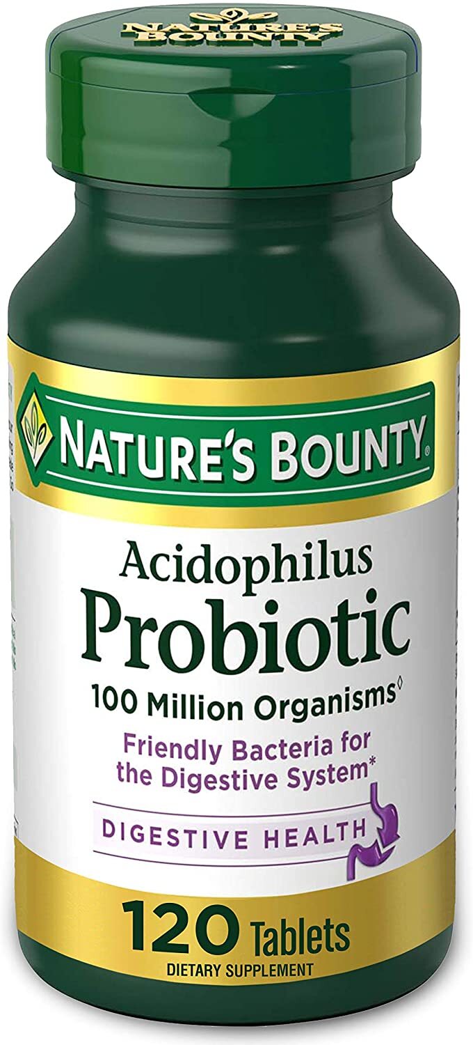 Probiotics 100 million CFU Potency for Healthy Digestive Immune Health 120 Caps.