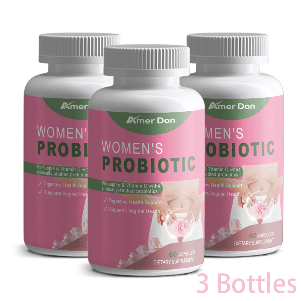 3 x Raw Probiotics 60 Billion CFU Potency Digestive Immune Health 180 Capsules