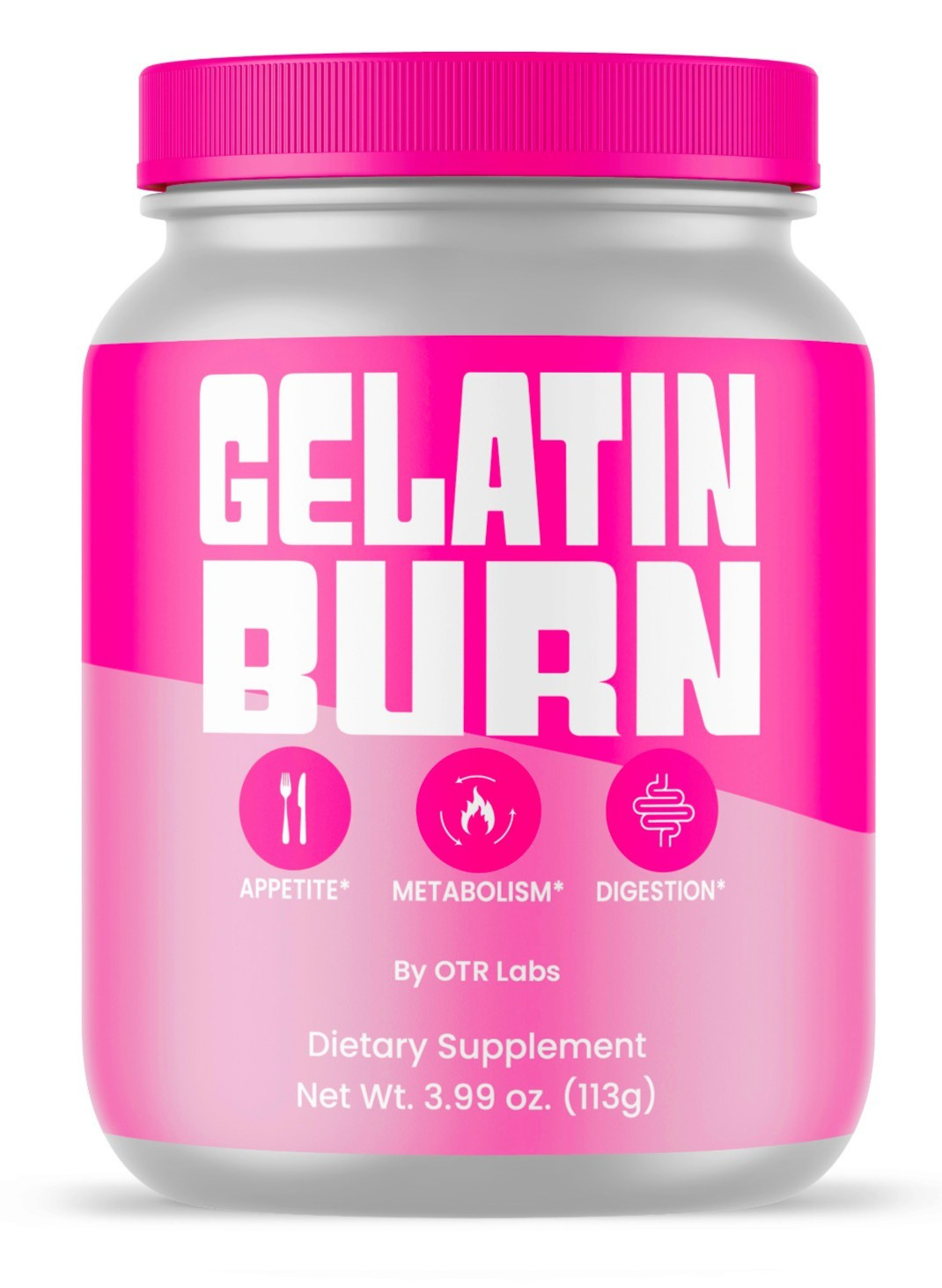 Gelatin Burn for Weight Loss Powder – GelatinBurn Trick to Help Appetite 1 Pack