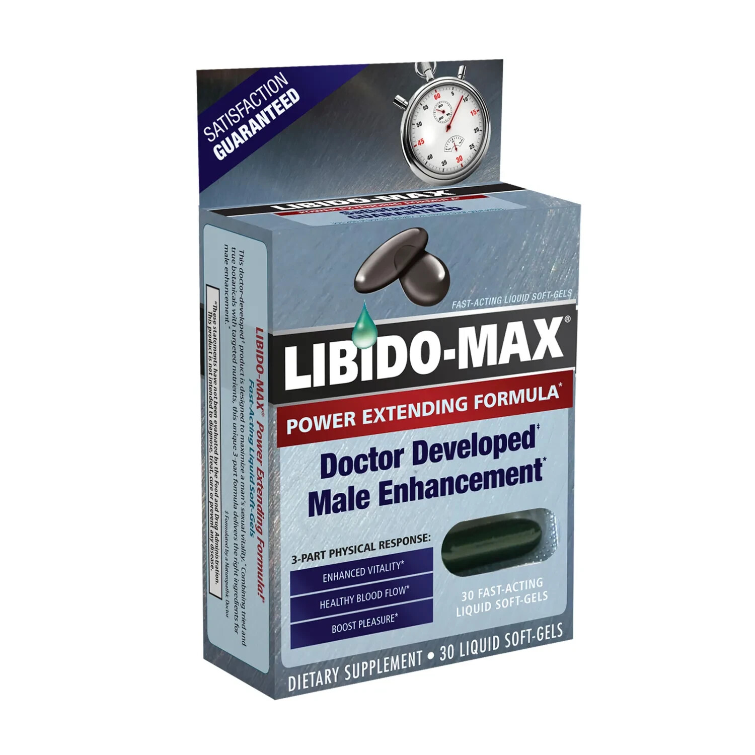 Libido Max Male Enhancement  Power Extending Formula 30 Softgels