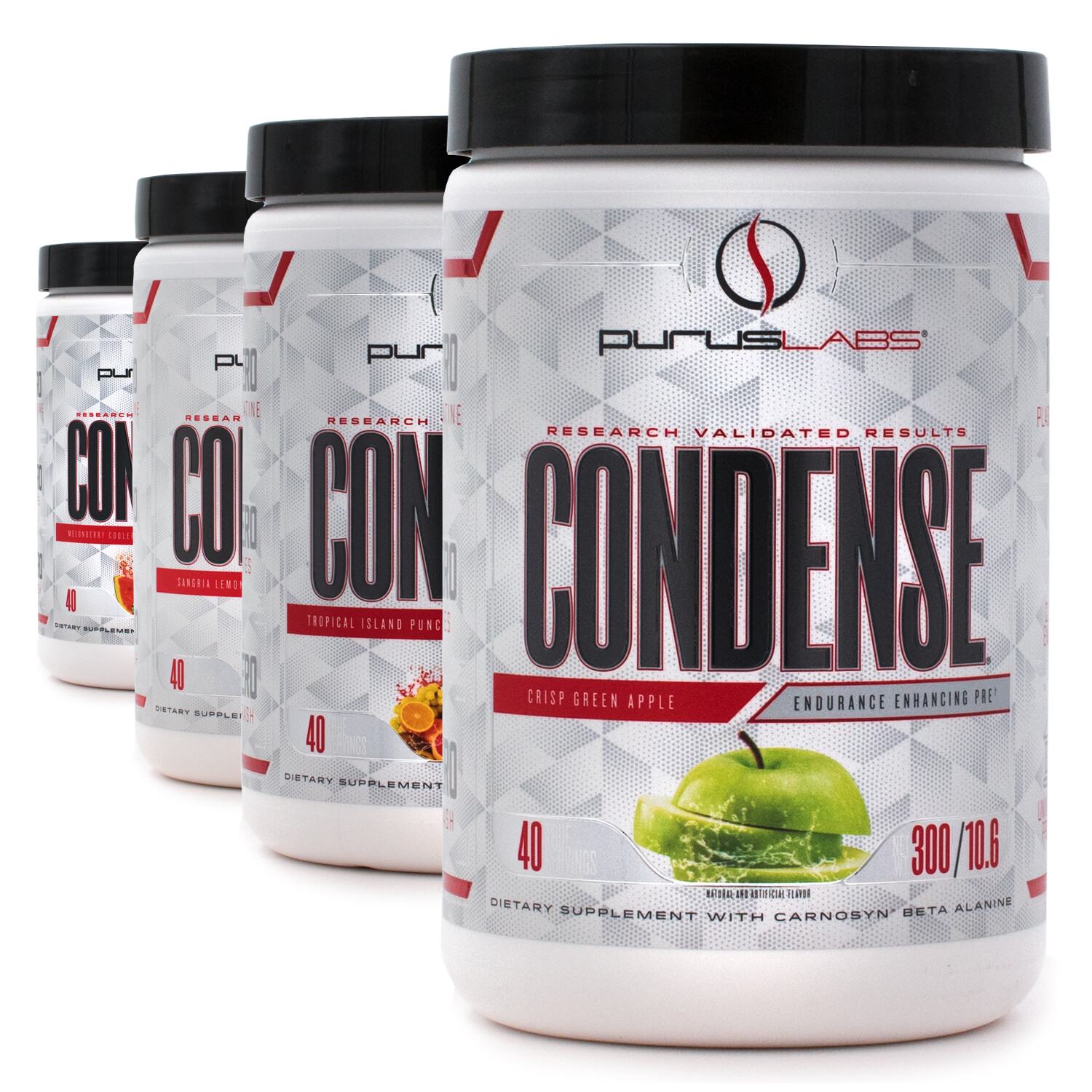 Purus Labs Condense Pre Workout: Boost Endurance, Nitric Oxide Levels, 40srv