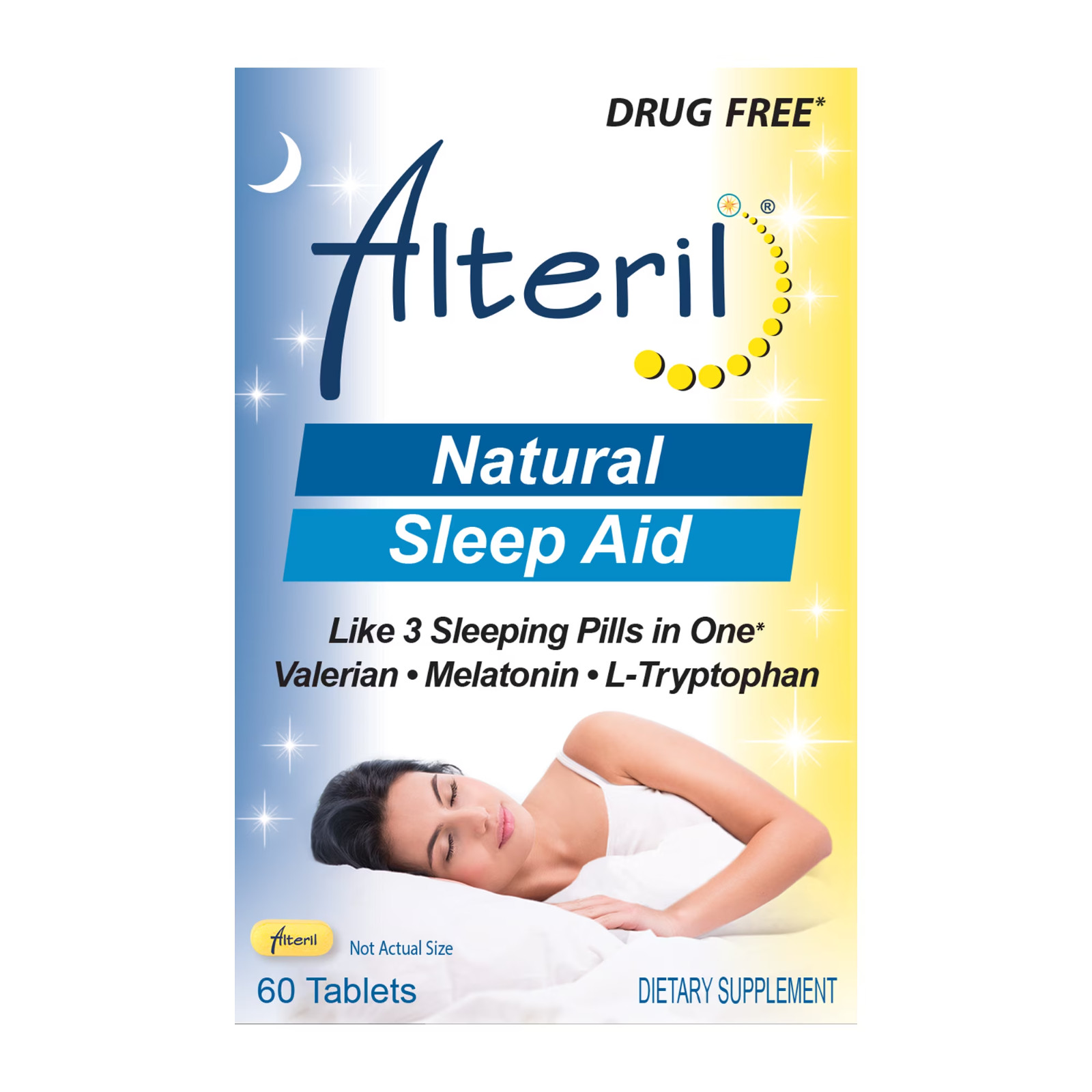 Alteril Natural Sleeping Aid Tablets , 60 ct (Free Shipping)
