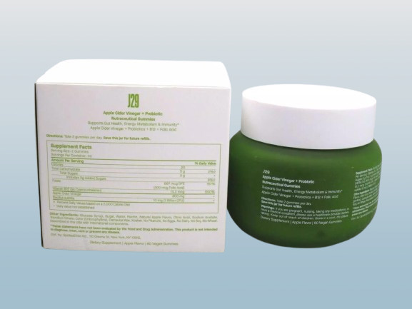 SPOILED C. J29 APPLE CIDER VINEGAR+PROBIOTICS NUTRACEUTICALS 60 GUMMIES*