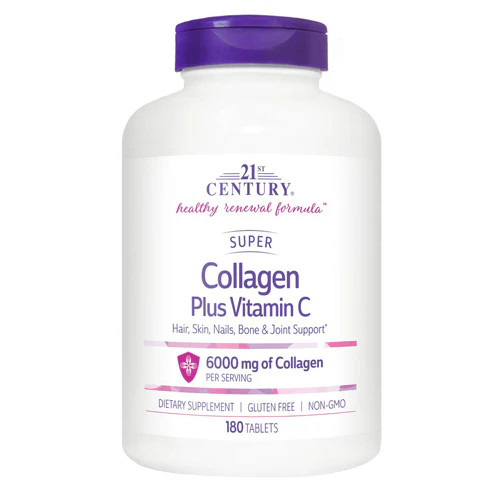 Super Collagen Plus Vitamin C 180 Tabs 6000 Mg