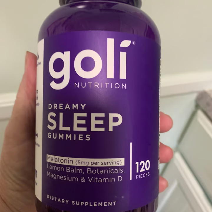 GOLI – DREAMY SLEEP – Melatonin, Lemon Balm, Magnesium, Vit D – (120) Gummies