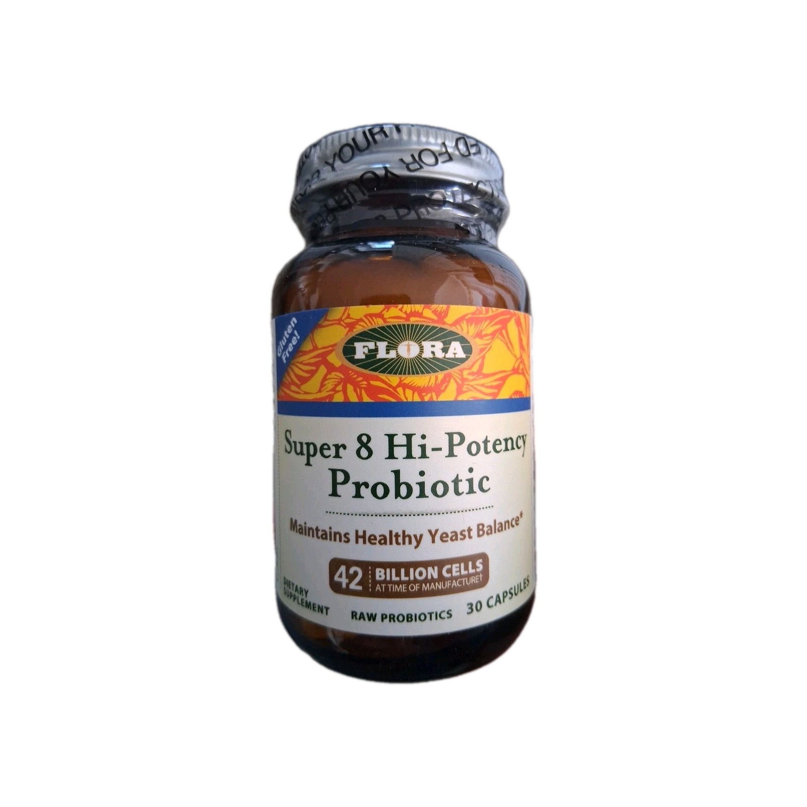 Flora Adult’s Probiotic – Vegetarian Daily Probiotic for Gut & Digestive Health