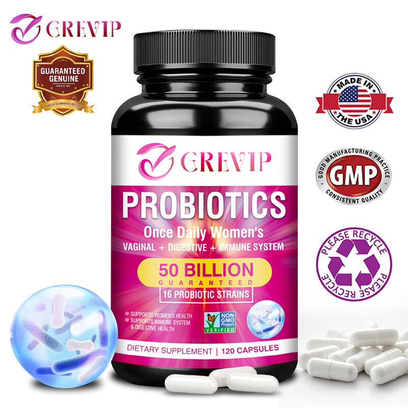 120pcs Probiotics 50 Billion – Prebiotic – Digestive Immune Health, Gut Health