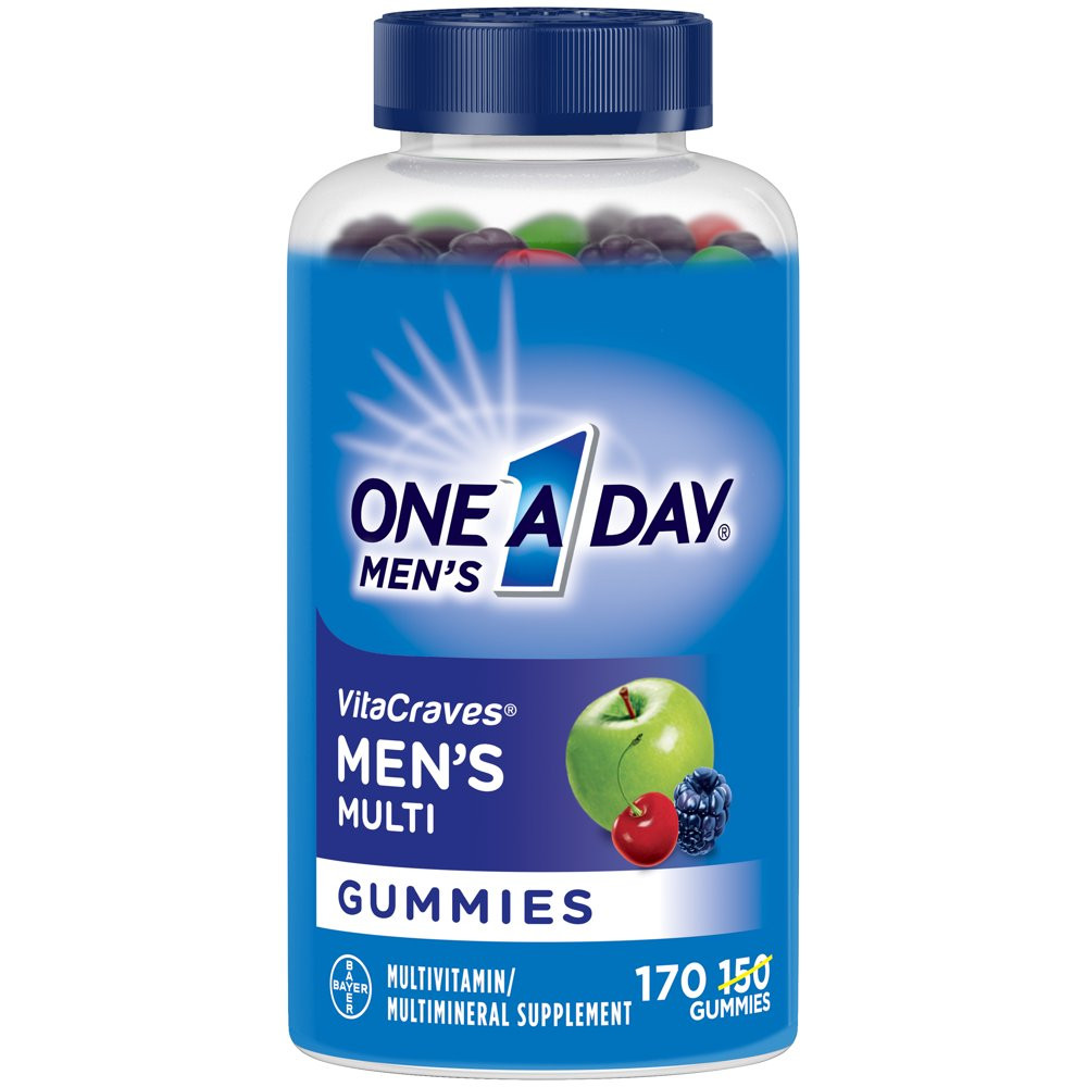 One a Day Men’S Gummy Multivitamin, Multivitamins for Men, 170 Count