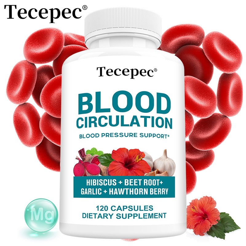 Blood Circulation Health Heart Blood Vessels Artery Circulation Flow 120 Pill US