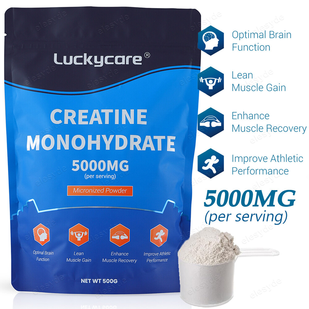 500g Supplements Creatine Monohydrate (Micronized) Powder – 5000mg Per Serving