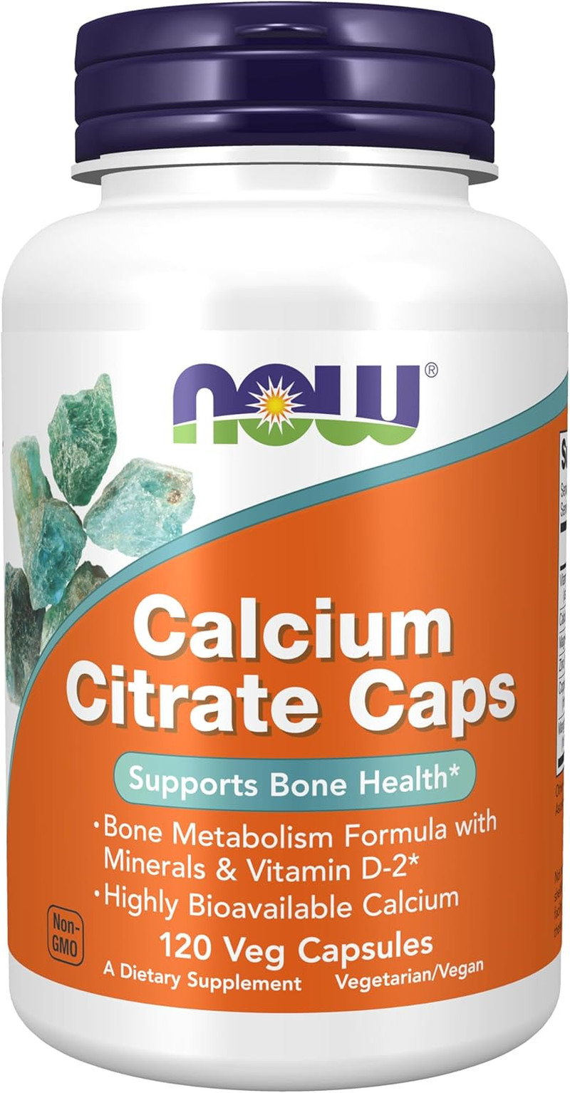NOW Foods Supplements, Calcium Citrate with Vitamin D, Magnesium, Zinc, Copper,