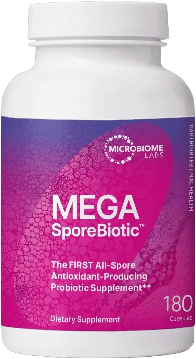 Mega Spore Biotic Probiotic 180Caps |Spore-Based Gut & Immune Support |Fast Ship