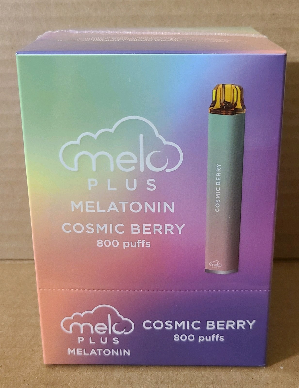 10 MELO Air Plus Melatonin Diffuser Pens Sleep Aid Cosmic Berry Adult Gifts