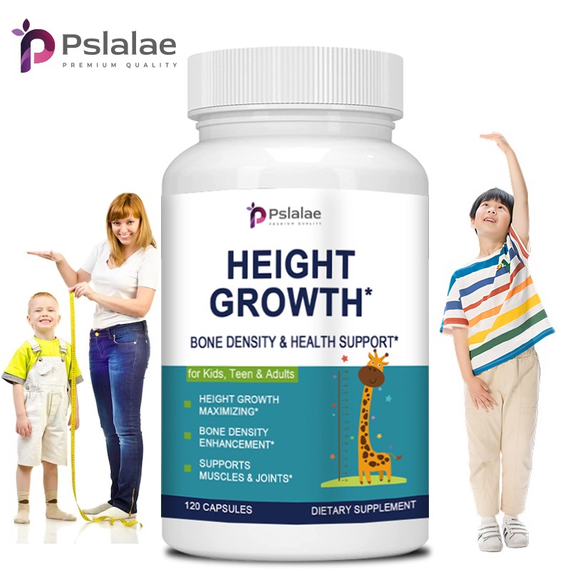 Height Growth – Calcium, Vitamin D, Increased Potent Bone Growth & Joint Health