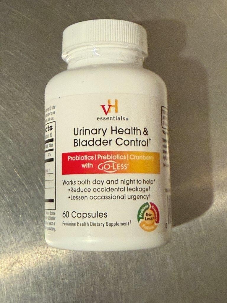 VH ESSENTIALS Urinary Health & Bladder Control Probiotics Prebiotics 60 Capsules