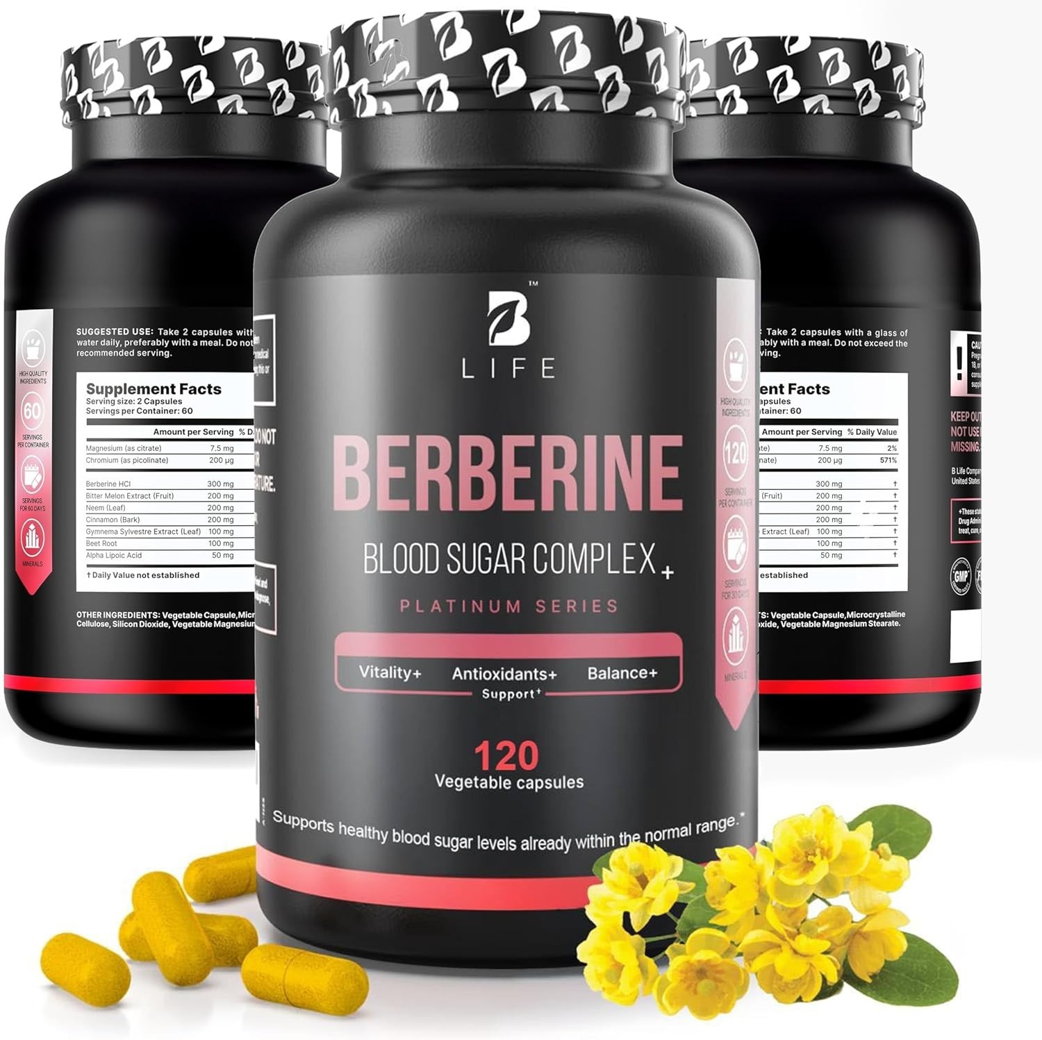 BERBERINE BLOOD SUGAR COMPLEX BY LIFE