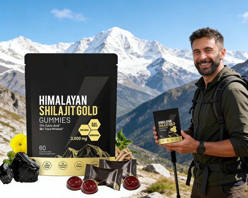 Shilajit 60 Gummies, Shilajit Micronutrient Supplement, Himalayan Premium New