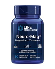 Life Extension Neuro-Mag Magnesium L-Threonate – 90 Capsules – NEW SEALED!