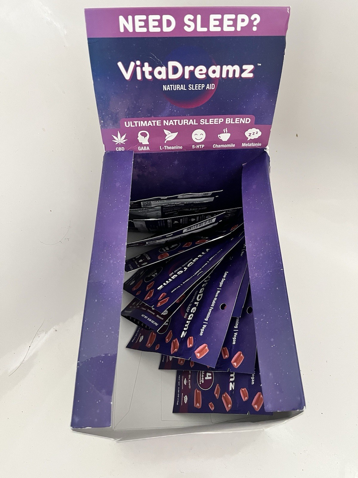 Vitadreamz Low Dose Melatonin Sleeping Aids – 4 Gummies 15ct