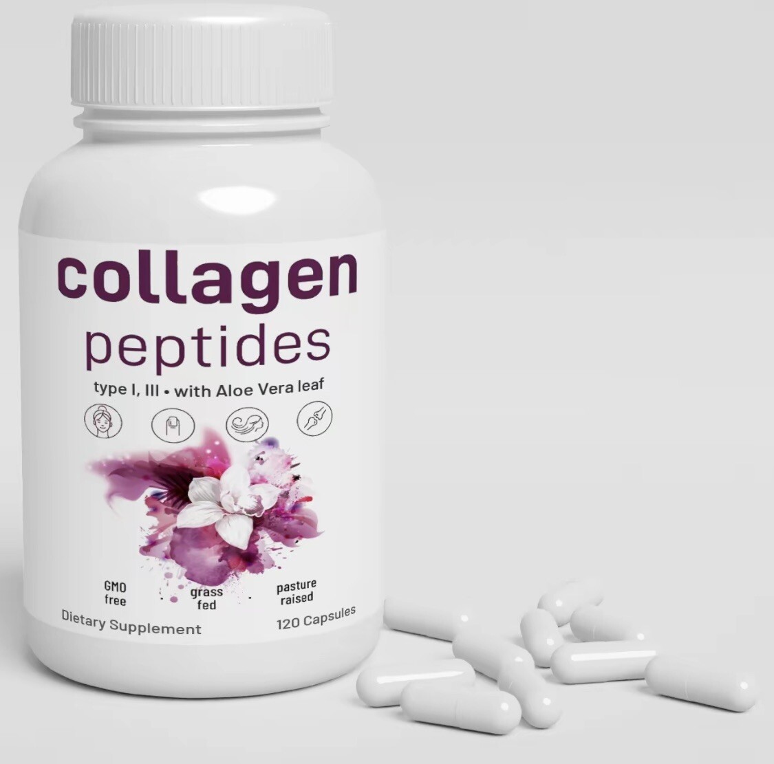 Multi Collagen Peptides | 120 Capsules
