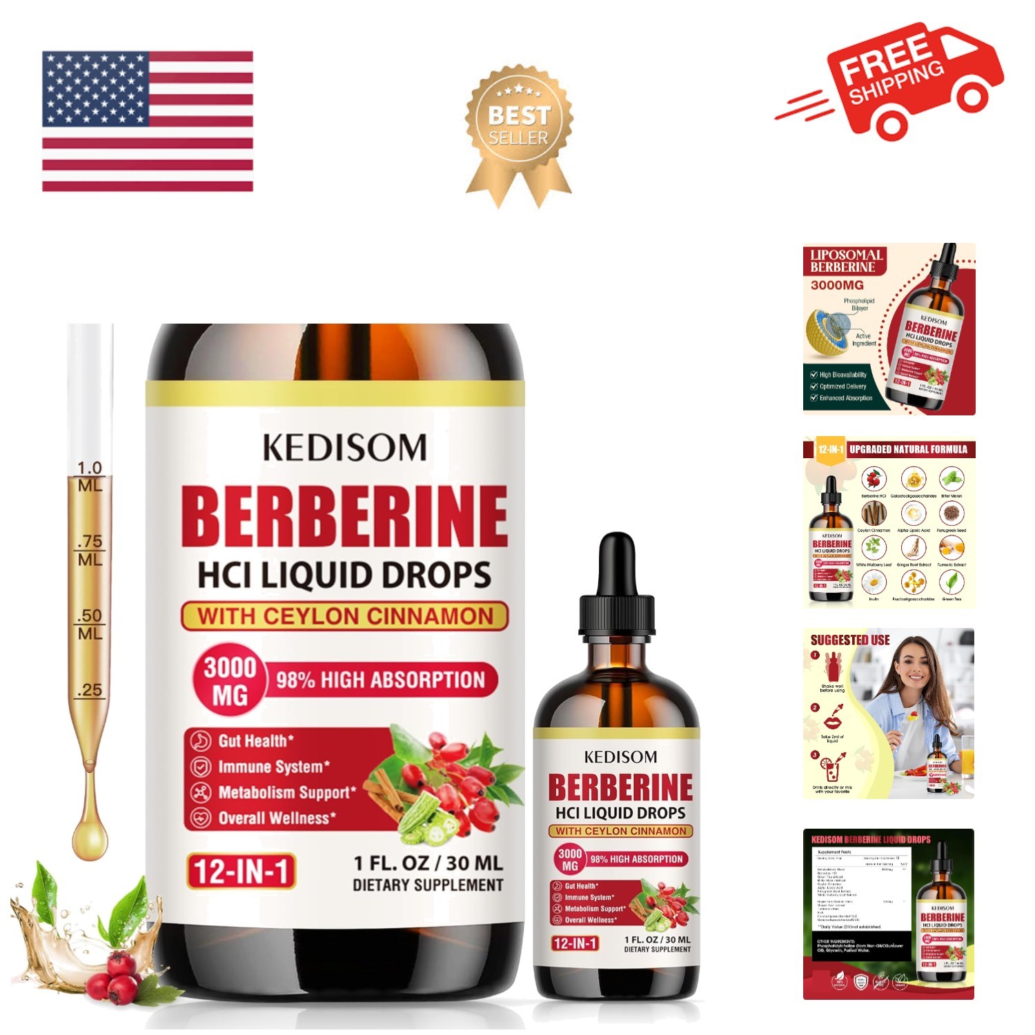 Berberine Drops