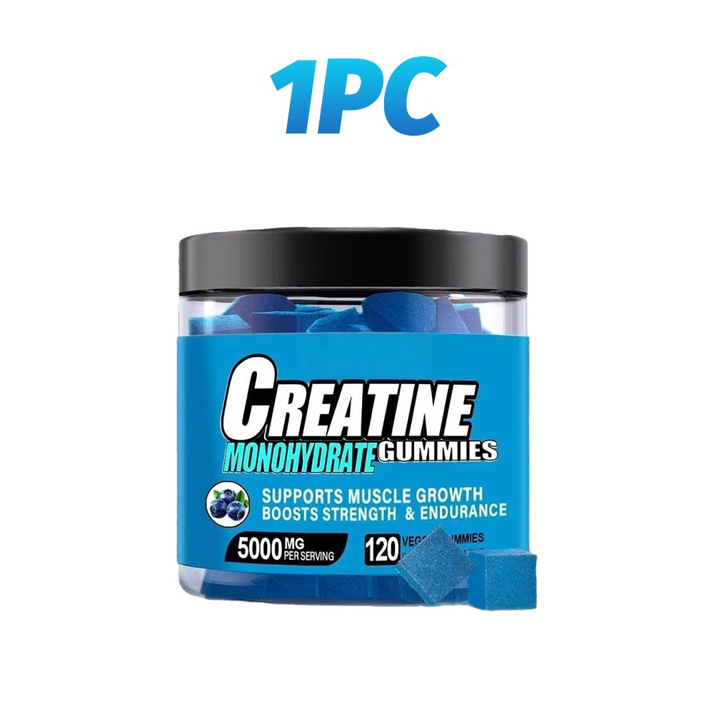150 Counts Creatine Monohydrate Gummies – Increase Strength and Build Muscle