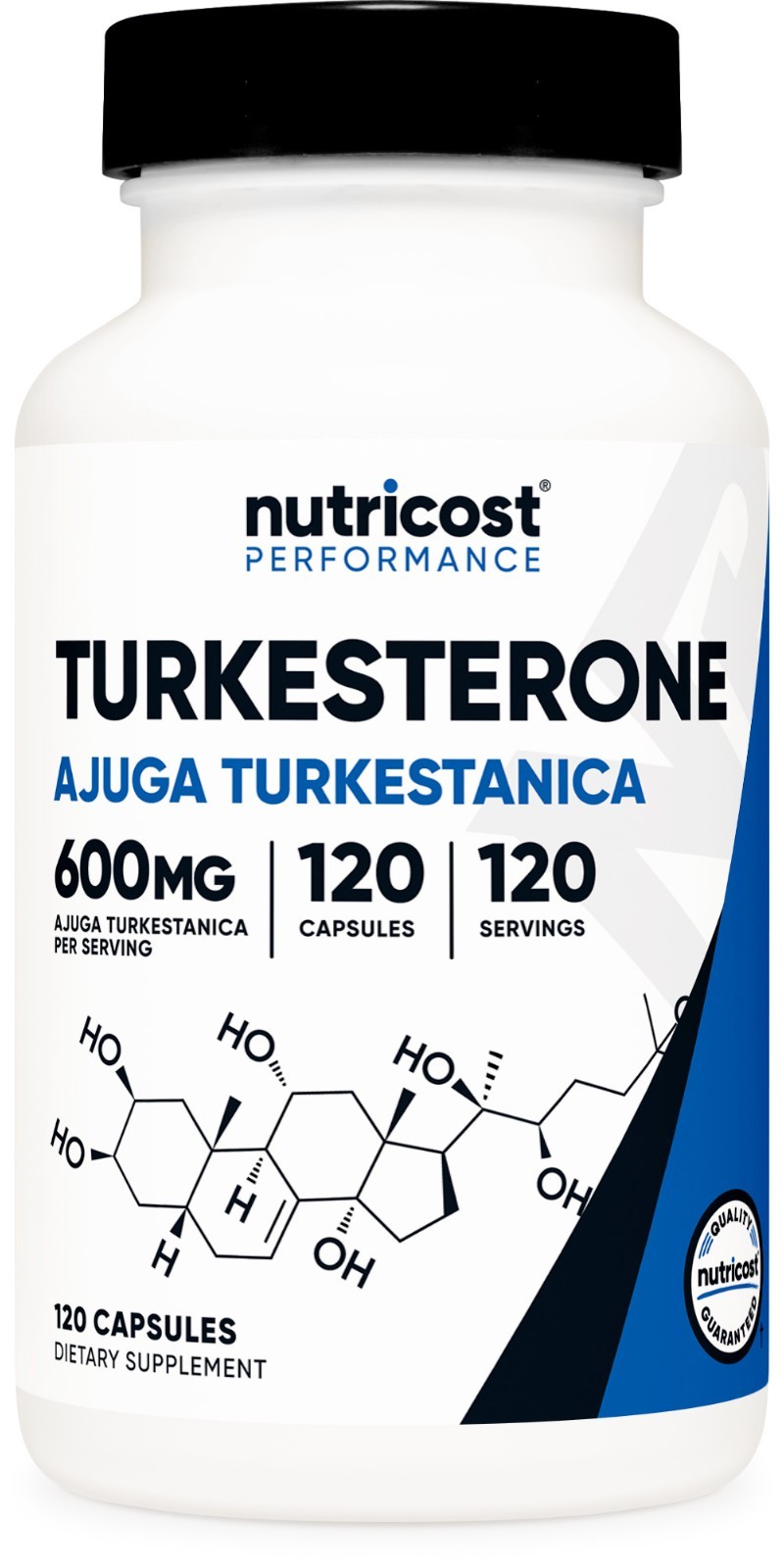 Nutricost Turkesterone Dietary Supplement 600mg, 120 Capsules