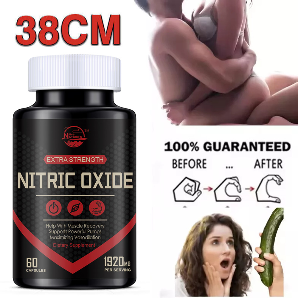 Nitric Oxide & Circulation Booster | L-Arginine, L-Citrulline | Extra Strength