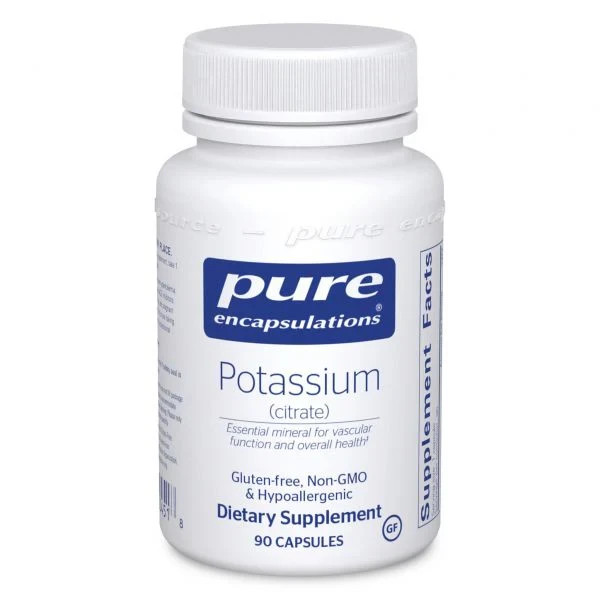 Pure Encapsulations Potassium Citrate 90 Capsules