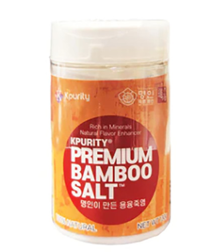 KPURITY 3X Roasted Bamboo Salt 130g Powder – Healthy Table Salt High Alkaline