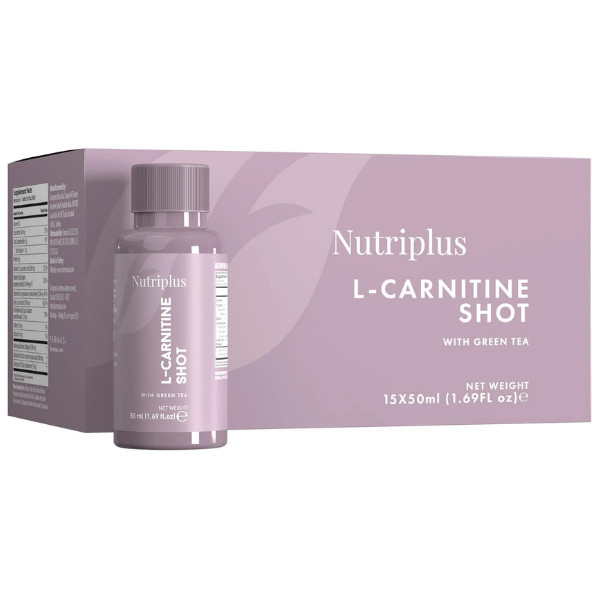Farmasi Nutriplus L-Carnitine Shot with Green Tea 15 Sachets (50ml Each)