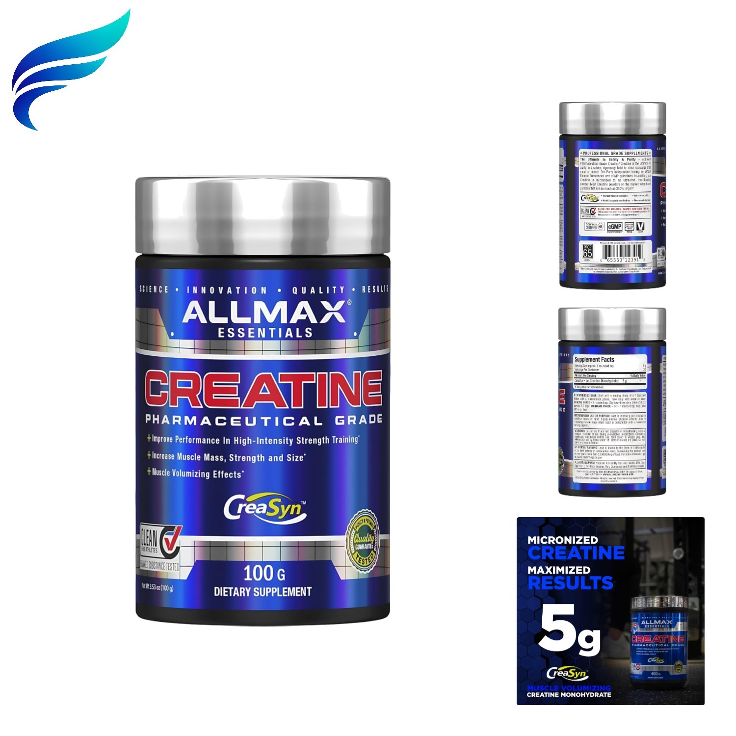 Nutrition Creatine Monohydrate Powder, Unflavored – Pure Micronized Creatine …