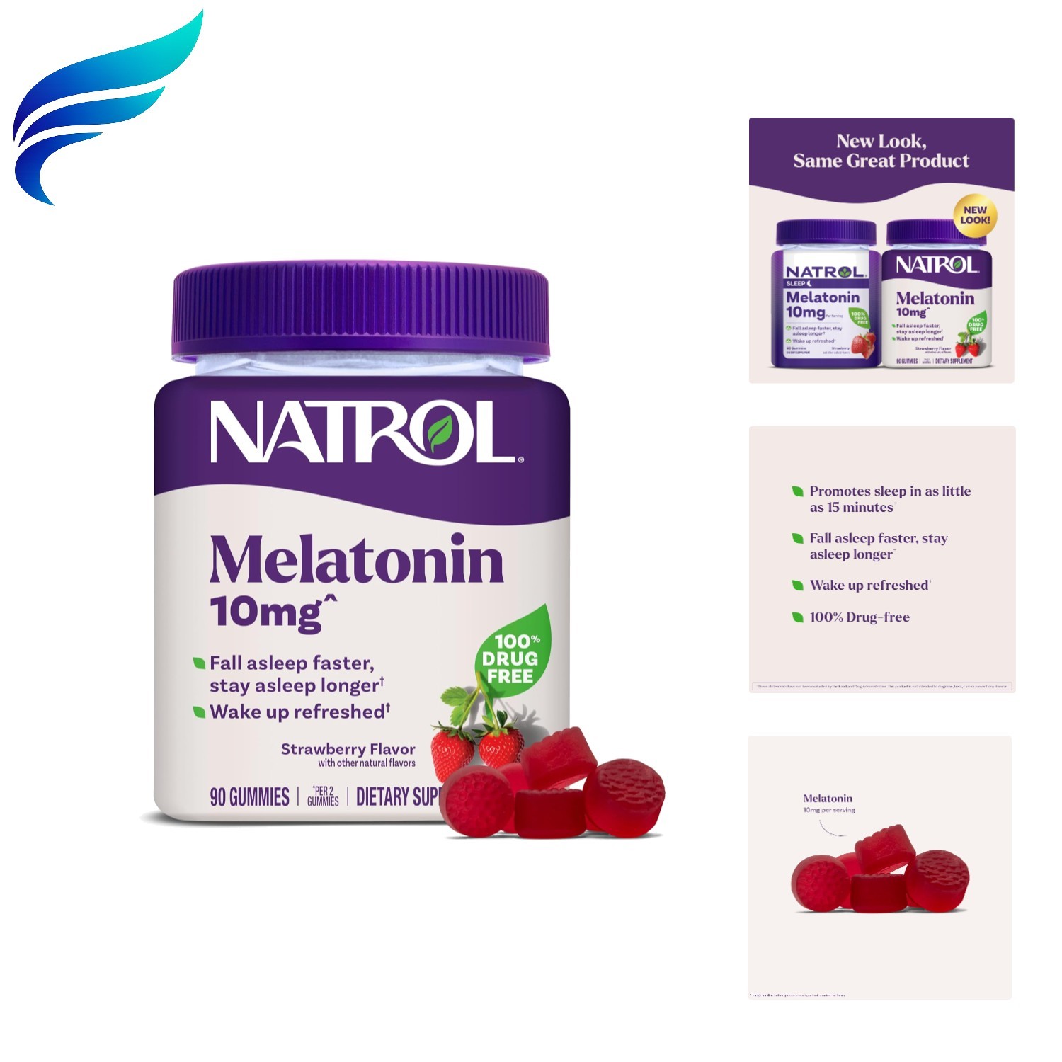 10 mg Melatonin Gummies, Sleep Support for Adults, Melatonin Supplements for …