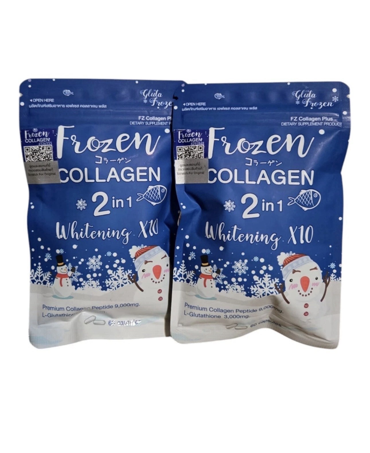 2packs Frozen Collagen X10  2in 1