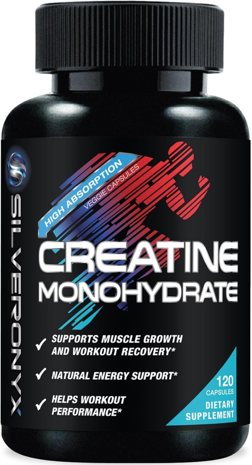 Creatine Monohydrate Capsules – Strength, Lean Muscle Growth & Workout Support