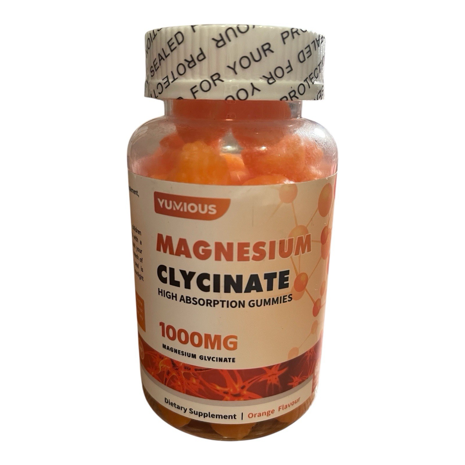 Yumious Magnesium Clycinate High Absorption Gummies,  Exp 09/26 – New, Sealed