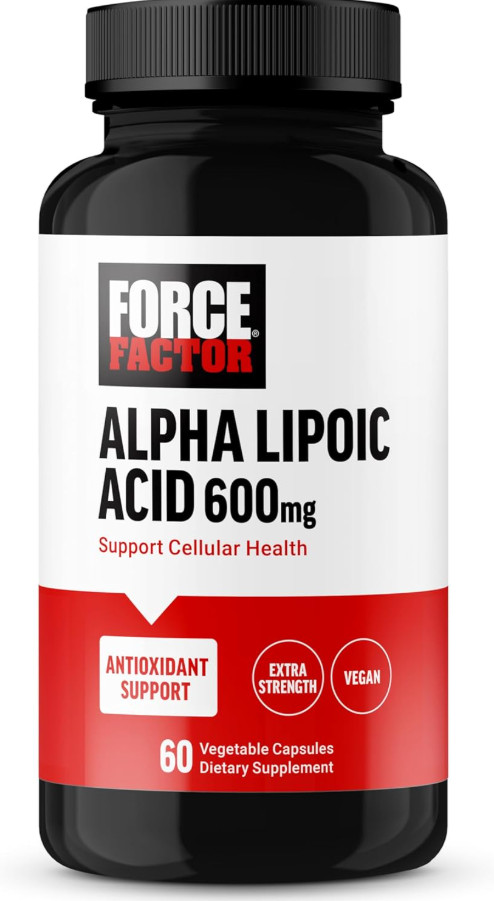 R Alpha Lipoic Acid 600Mg per Serving, 240 Veggie Capsules