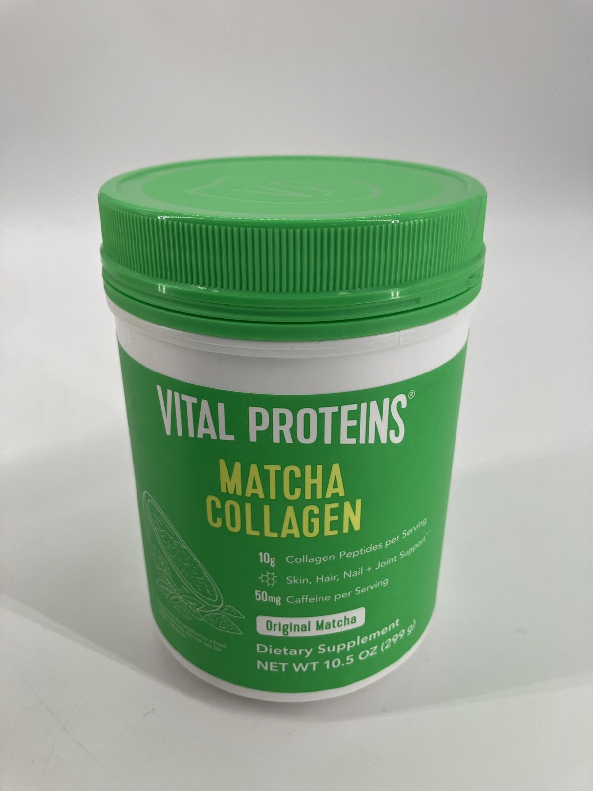 Vital Proteins Matcha Collagen – Original Matcha – Size: 10.5 oz  EXP 05/2026