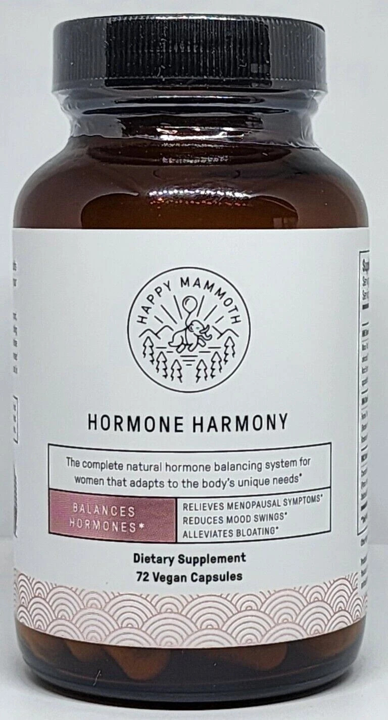 Happy Mammoth Hormone Harmony Exp 07/2027 FREE Same Day Ship BEWARE COUNTERFEITS