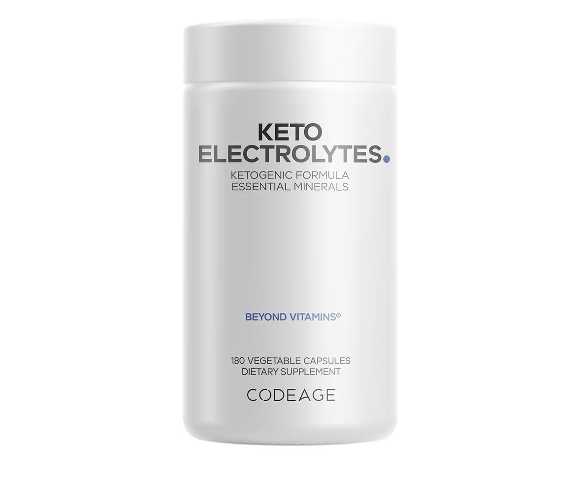 Codeage Keto Electrolytes Supplement. (180 Capsules)