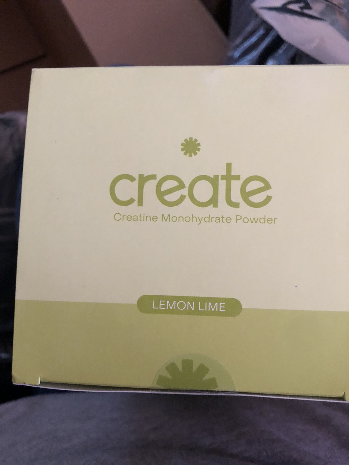 Create Creatine Monohydrate Powder Lemon Lime Dietary Supplement 30 sticks @ New