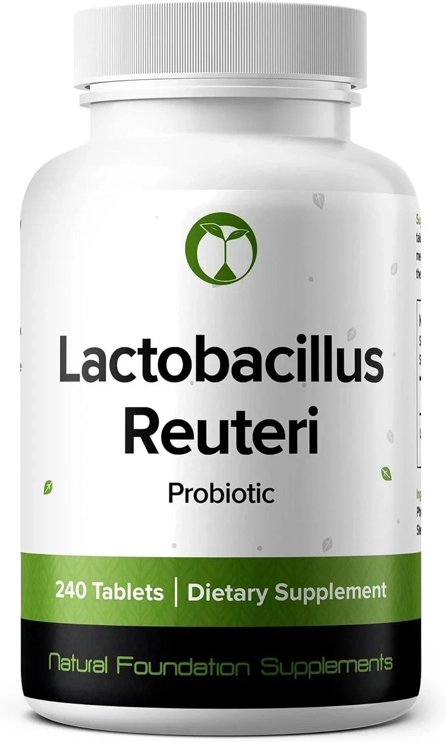 Lactobacillus Reuteri Probiotic Supplement 240 Tablets 3 Billion CFU Probiotics.