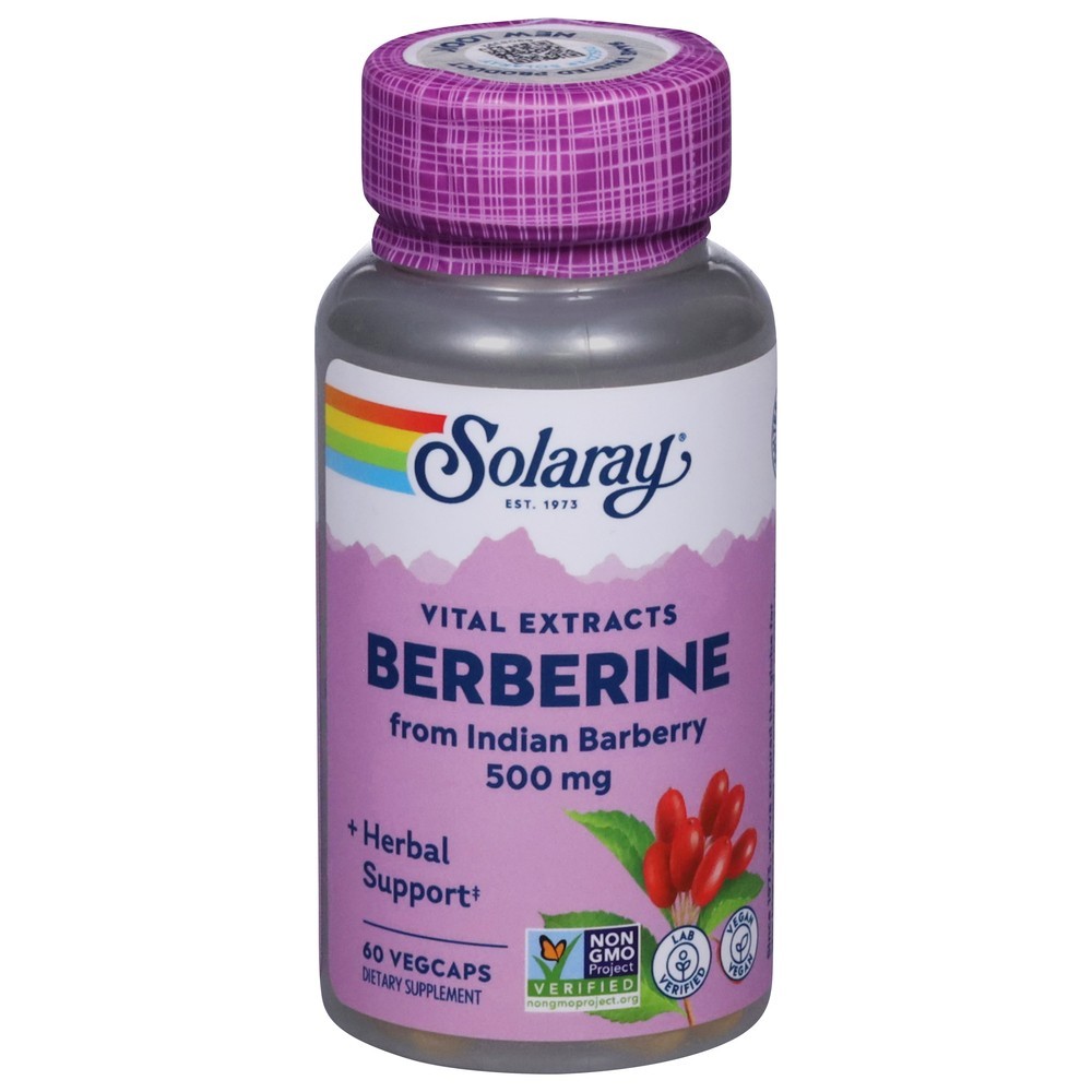 Solaray Berberine (500mg) 60 vegcaps
