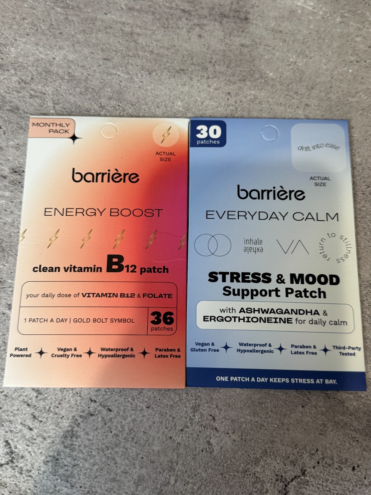 barrière Everyday Calm Patch Ashwagandha Ergothioneine 30ct New