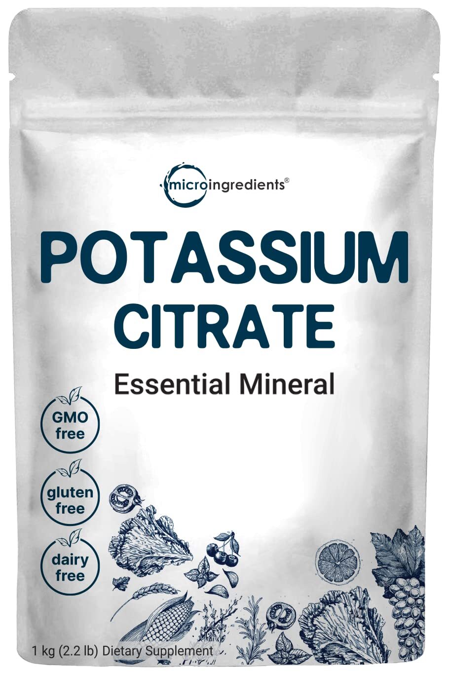 US Origin Potassium Citrate Powder 1 KG 35 Ounce | Essential Hydration Electr…