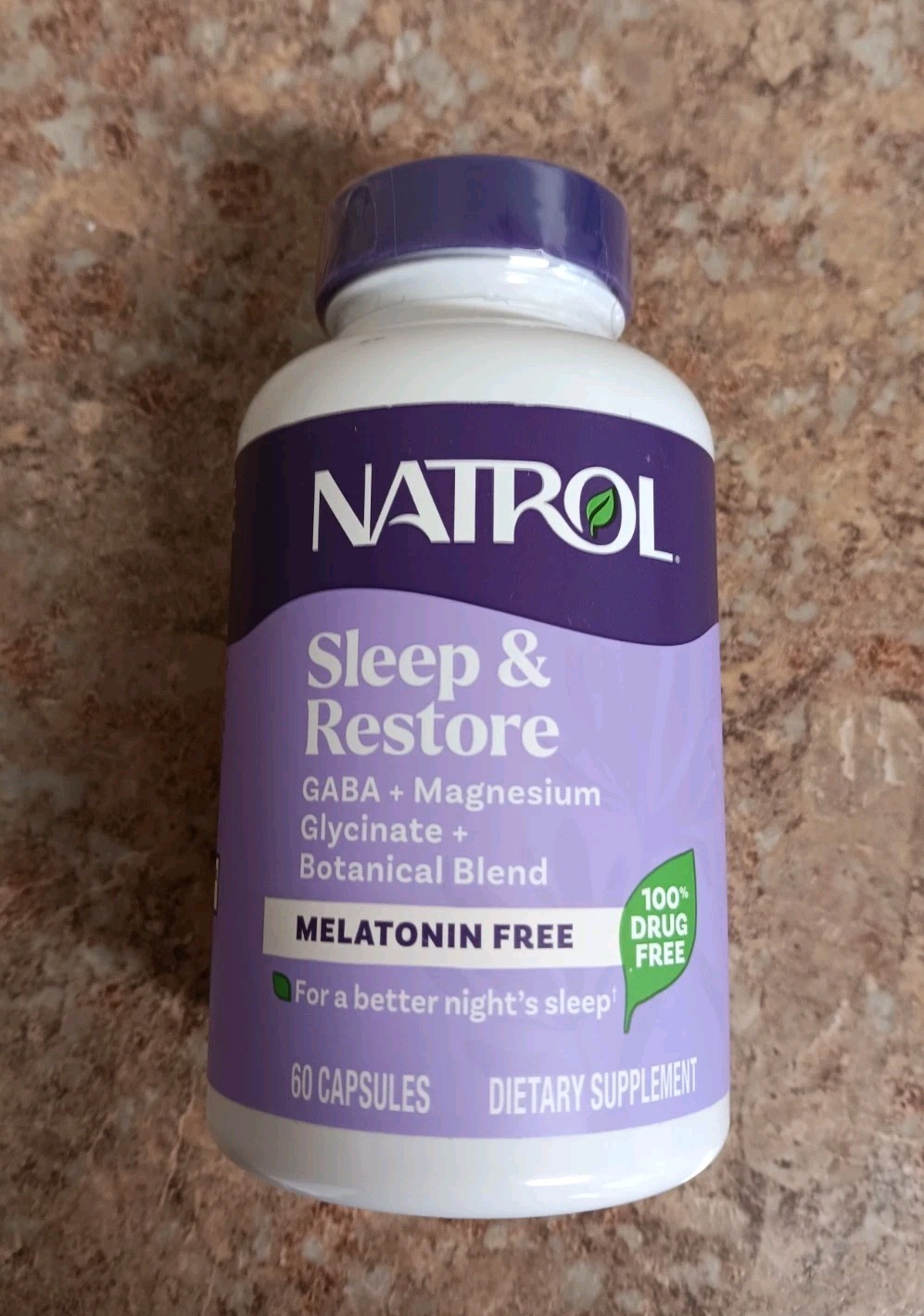 Sleep & Restore, Melatonin Free, 60 Capsules EXP 1/31/27 , Natrol
