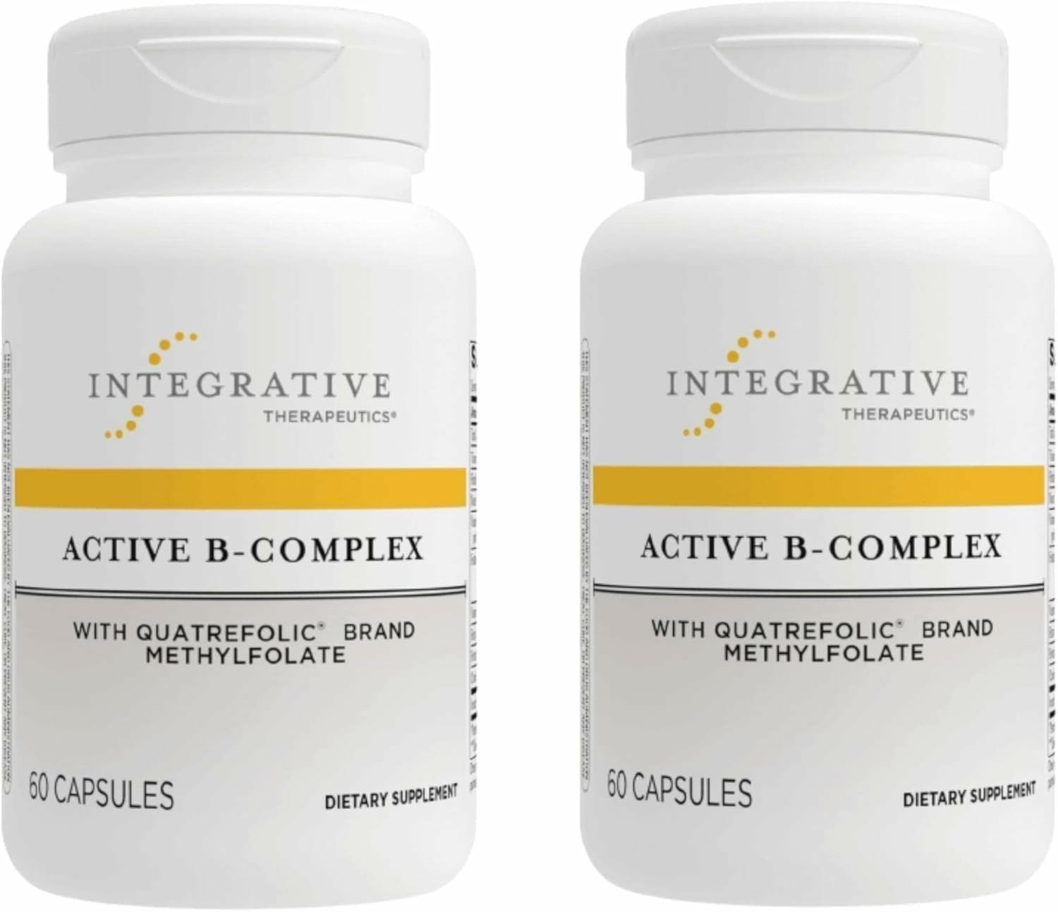 Active B-complex Vitamins B2 Cellular Energy Immune Function B6 B12 120 Capsules