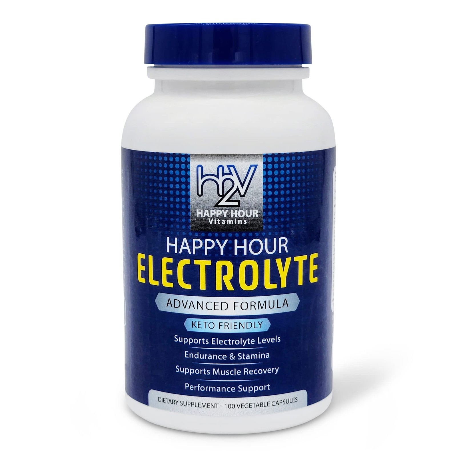 Happy Hour Vitamins Electrolyte Pill- 100 Pills- 100 Count (Pack of 1)